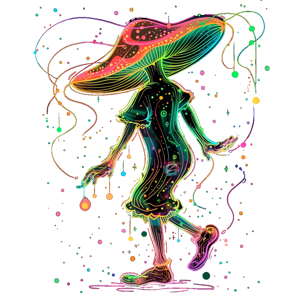 Neon Fungi Dream